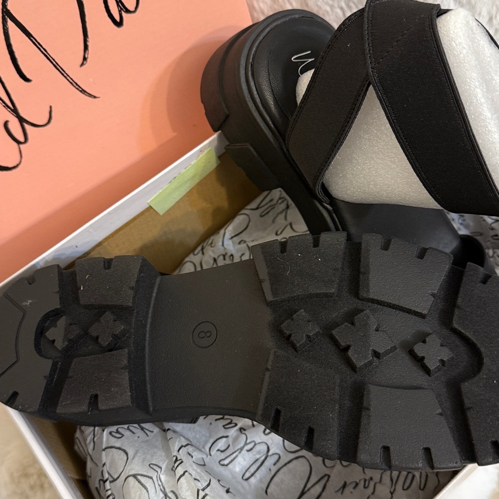 Black Platform Sandals - Picture 9 of 13
